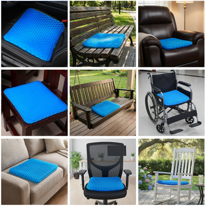BreezeBase™ - Seat Cushion for All-Day Comfort